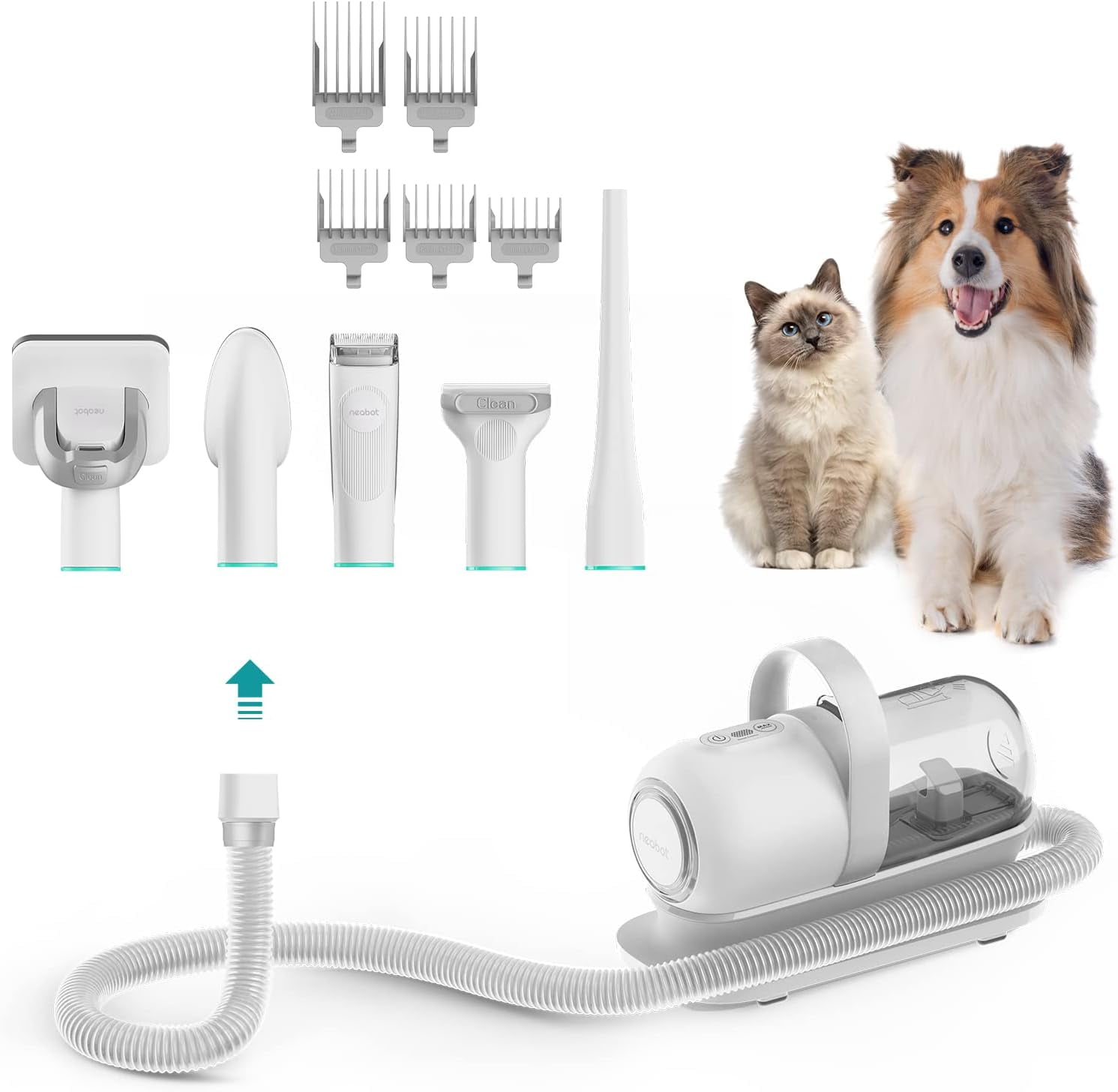 neabot pet grooming kit