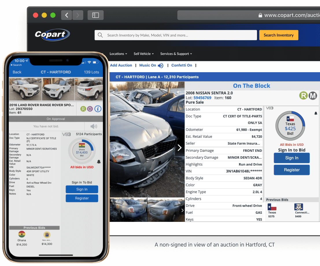 how to buy cars from copart