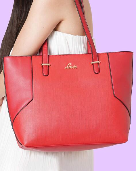 lavie red handbag