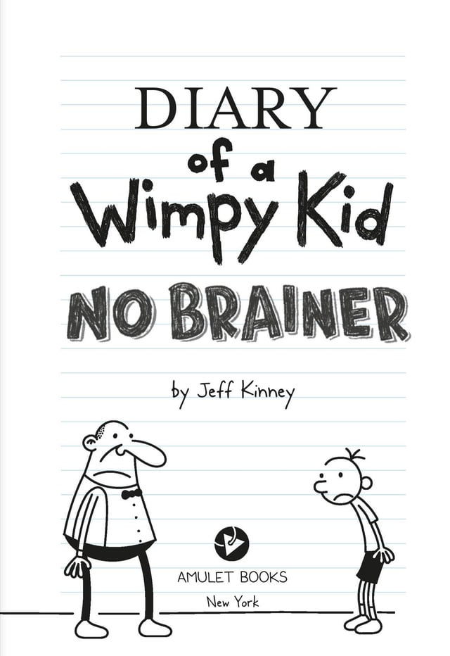 diary of a wimpy kid no brainer pdf