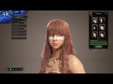 monster hunter world hairstyles