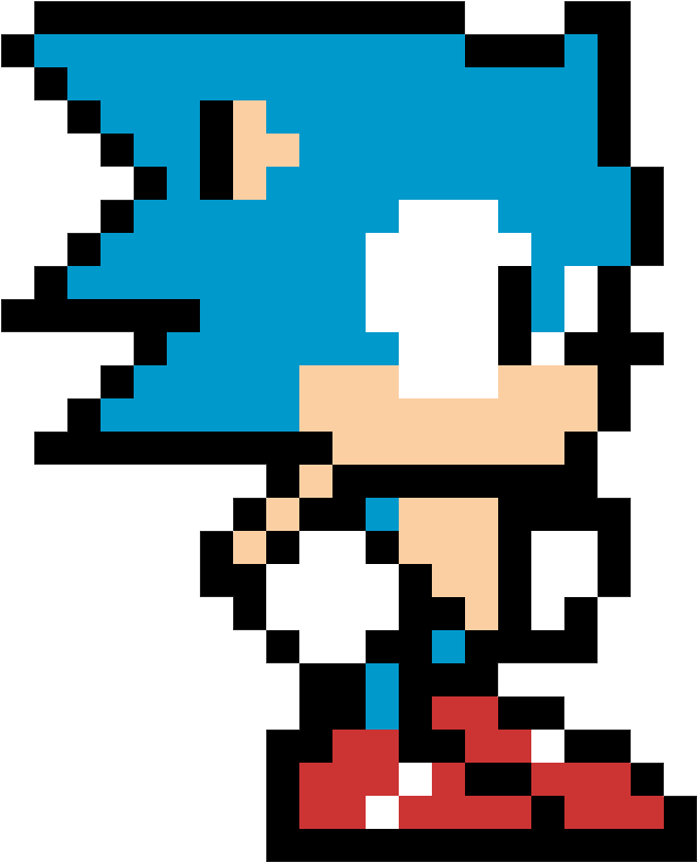 sonic pixel png