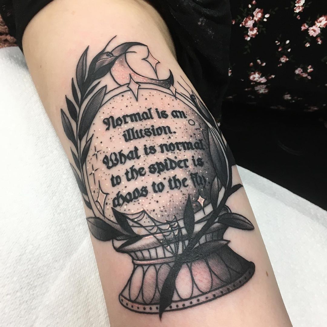 addams family tattoo