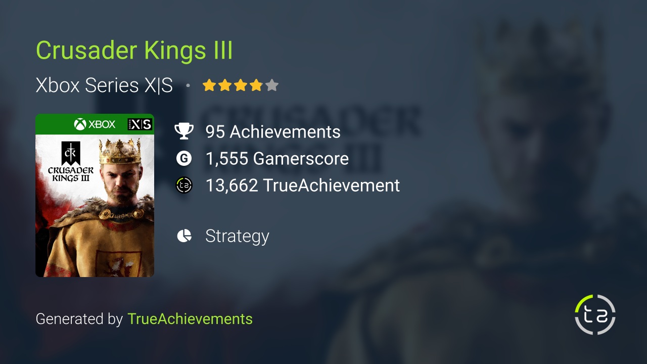 crusader kings 3 achievements