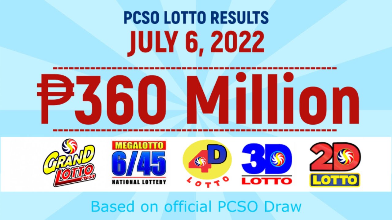 july 6 2022 lotto result