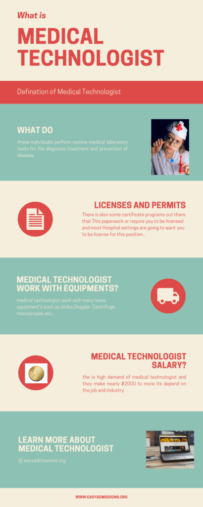 medical technologist salary