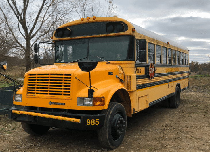 old school bus for sale
