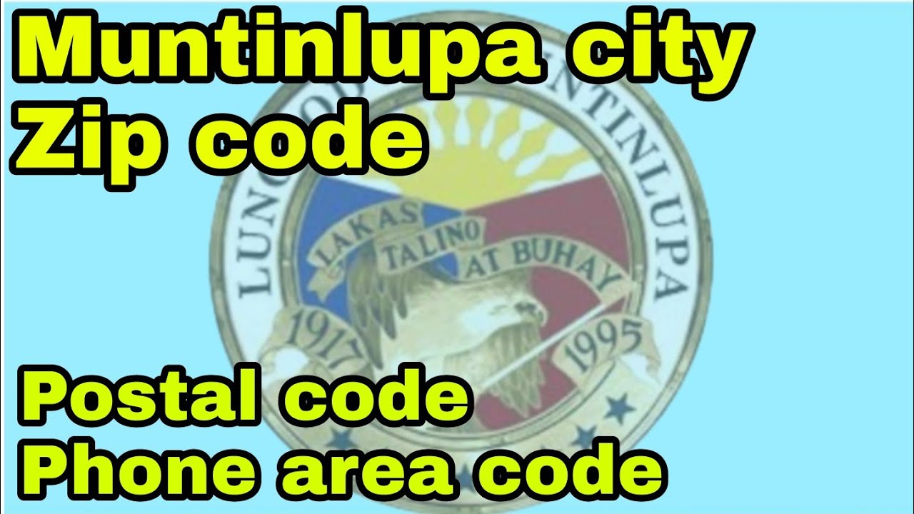 postal code cupang muntinlupa