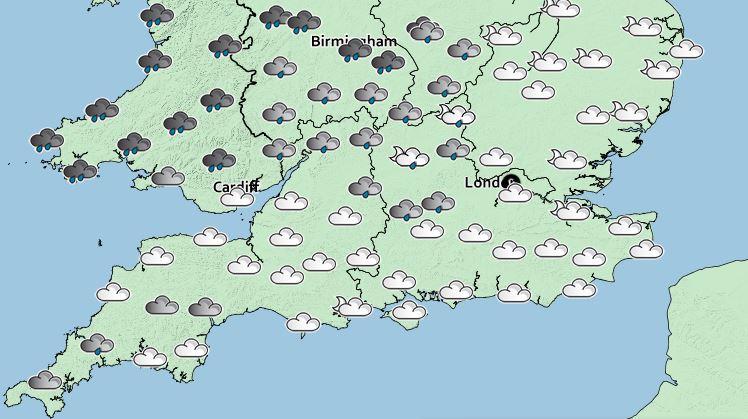 london weather forecast