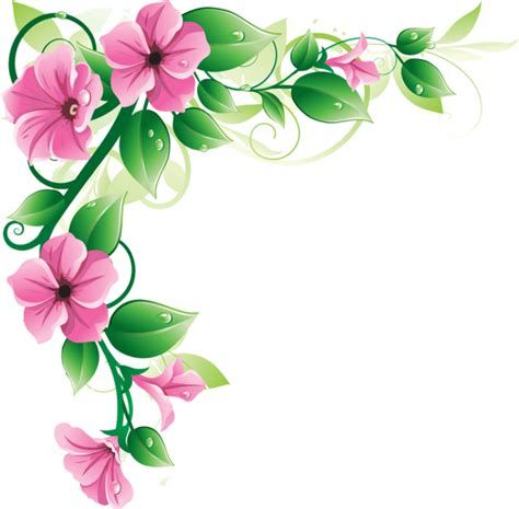 clipart flower border