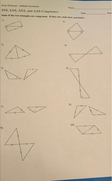 sss sas asa and aas congruence kuta software