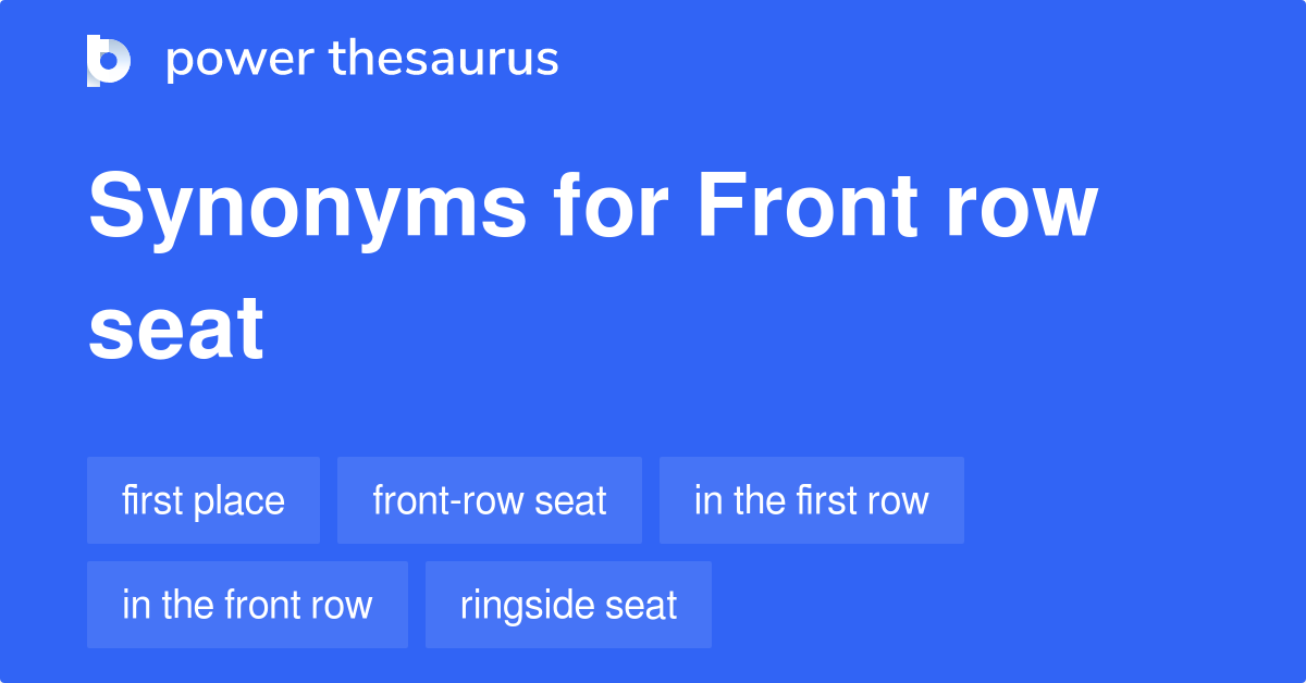 seating synonym