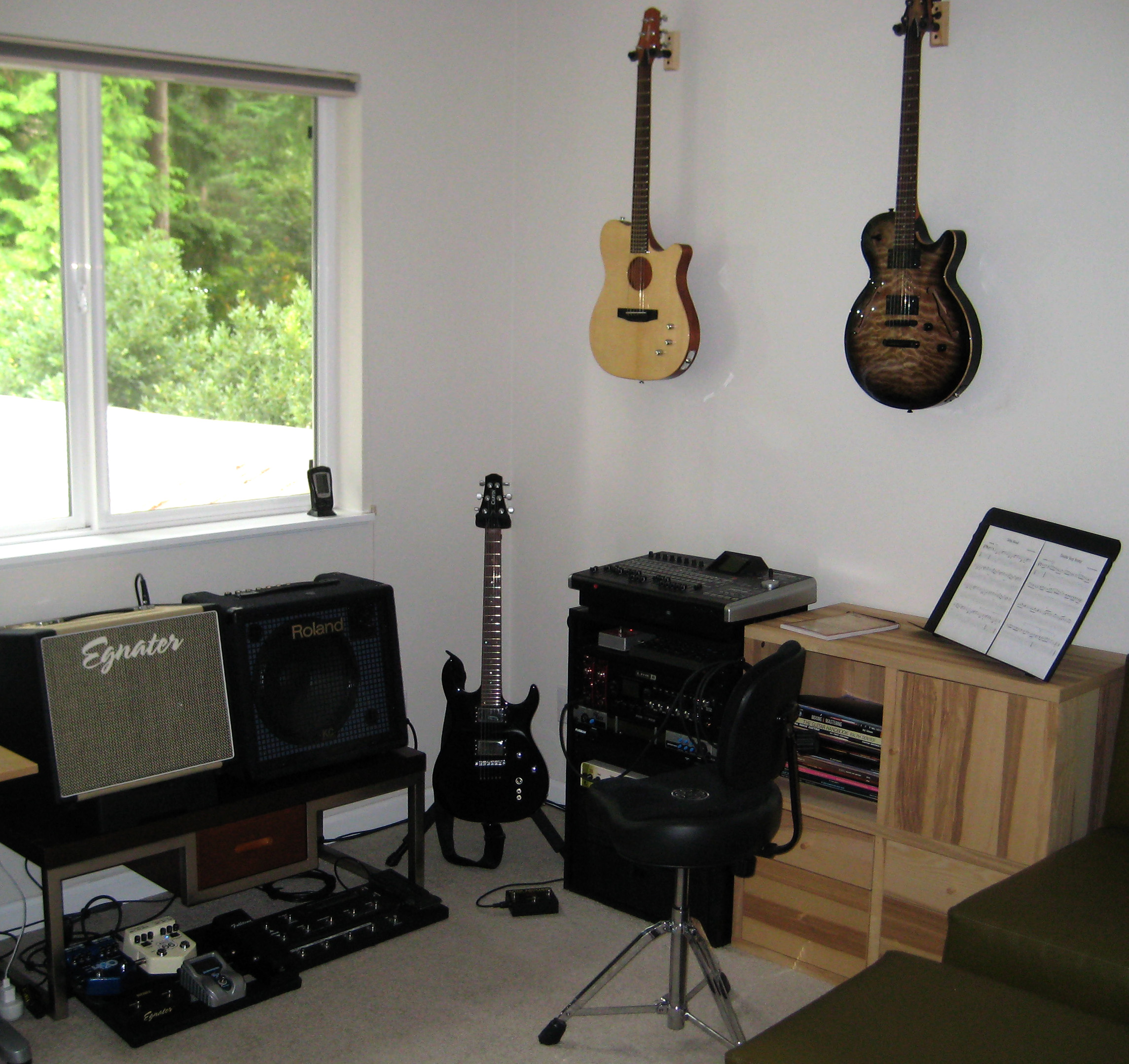 music corner