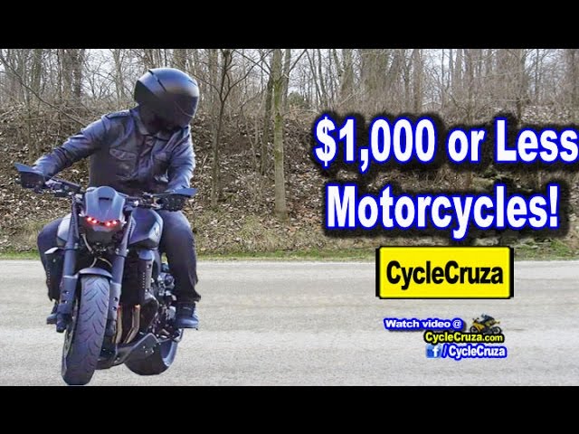 cheap motorbikes under 1000