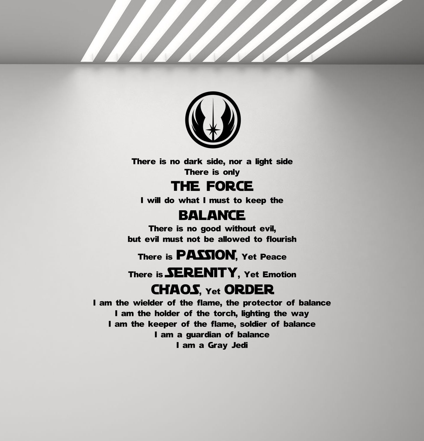 gray jedi code