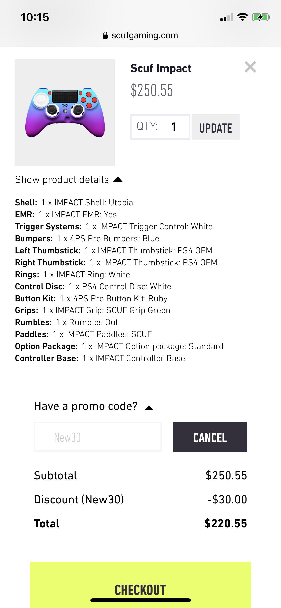 scuf promo code