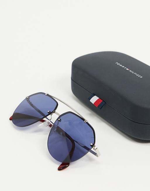 tommy hilfiger aviator sunglasses