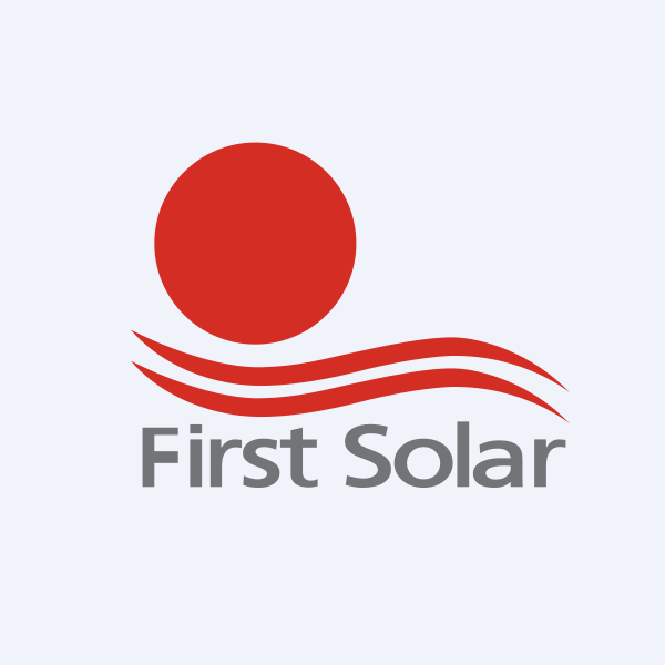 stock price of first solar