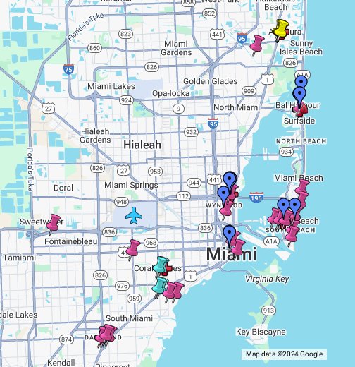 miami florida maps google