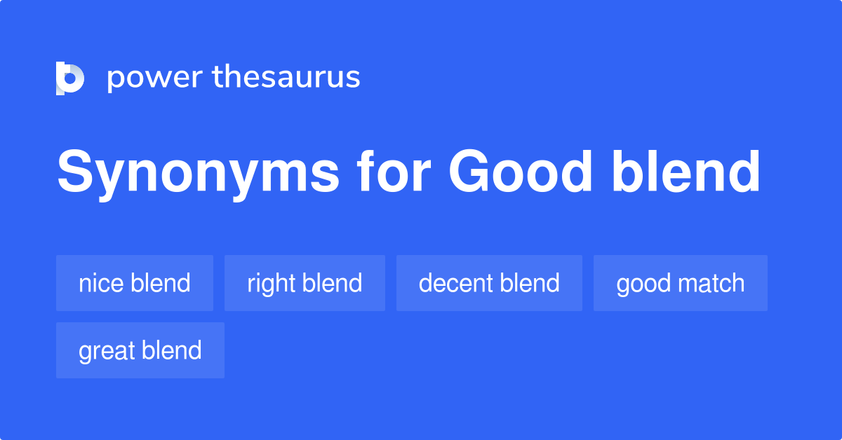 blend synonym