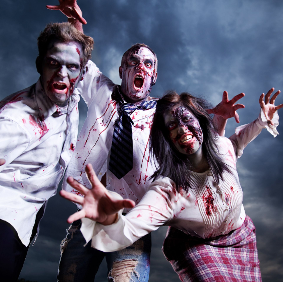 zombie halloween outfit