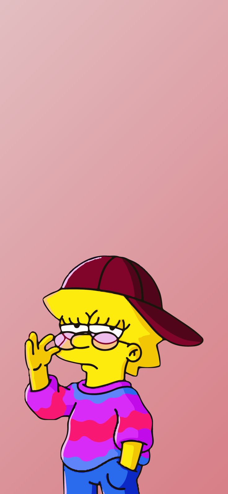 aesthetic simpsons wallpaper