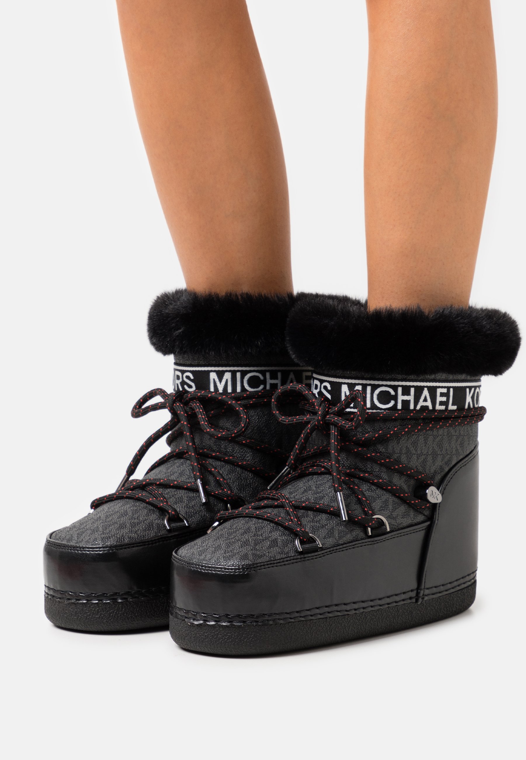 michael kors black winter boots