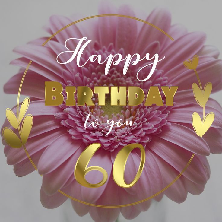 happy 60th birthday images for her