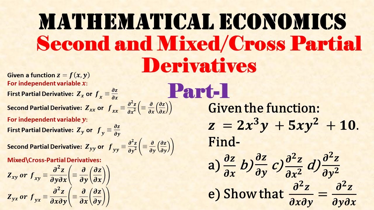 mixed partials calculator