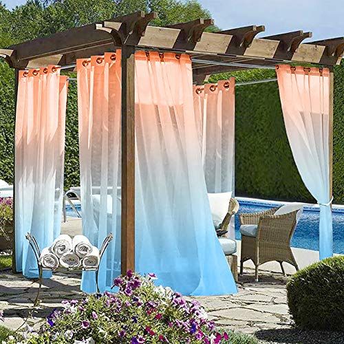 outdoor gazebo curtains