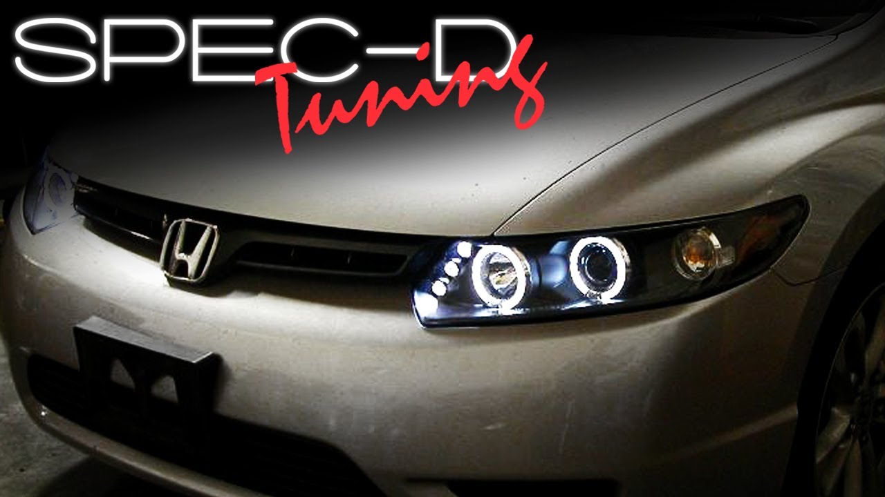 08 honda civic headlights