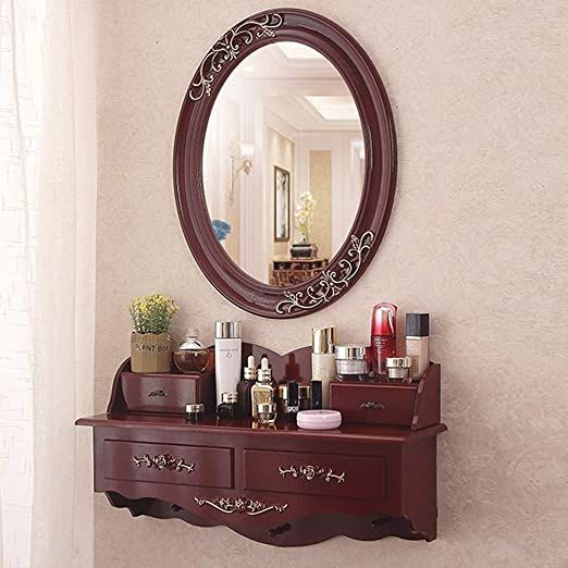 wall mounted dressing table mirror