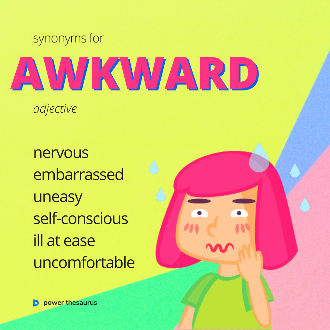 embarrassed synonyms in english