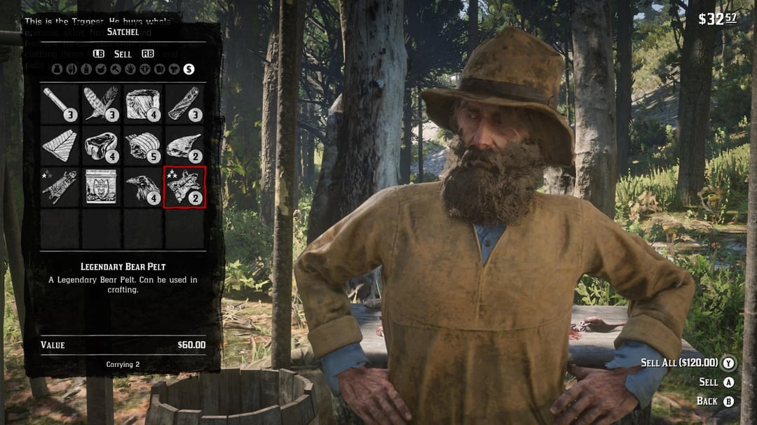 legendary bear pelt rdr2