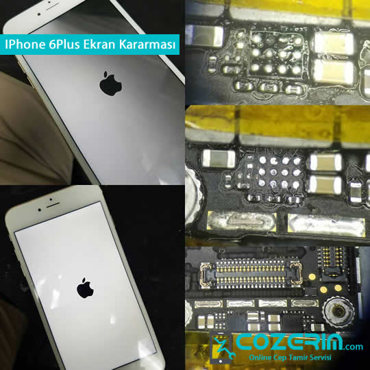 iphone 6s plus ekran kararması