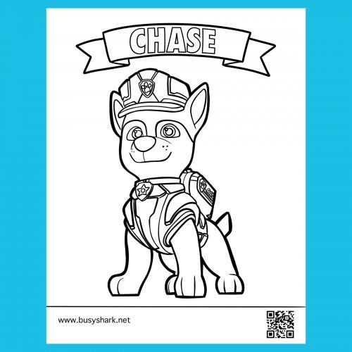 paw patrol logo coloring pages