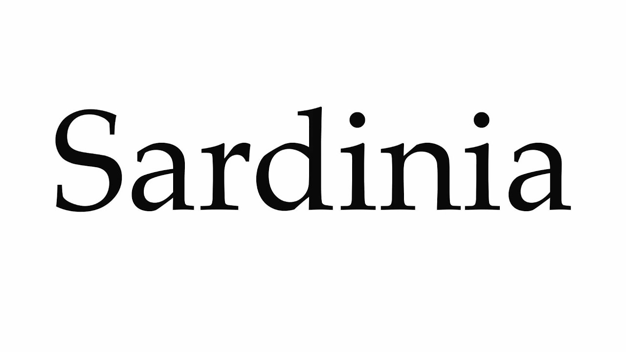 sardinia piedmont pronunciation