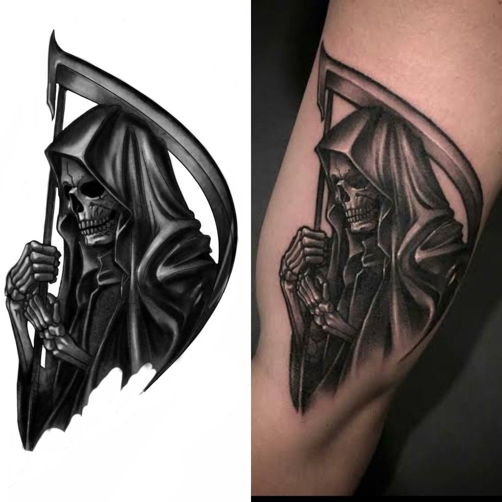 la santa muerte tatuajes