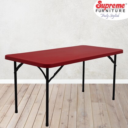 supreme plastic table price