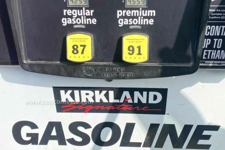 costco gas price london