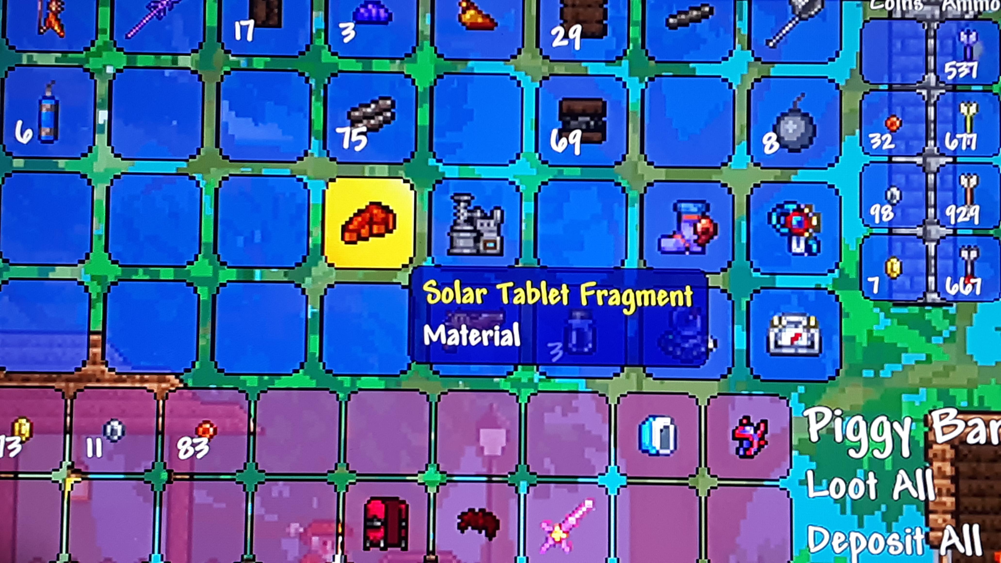 solar tablet fragment