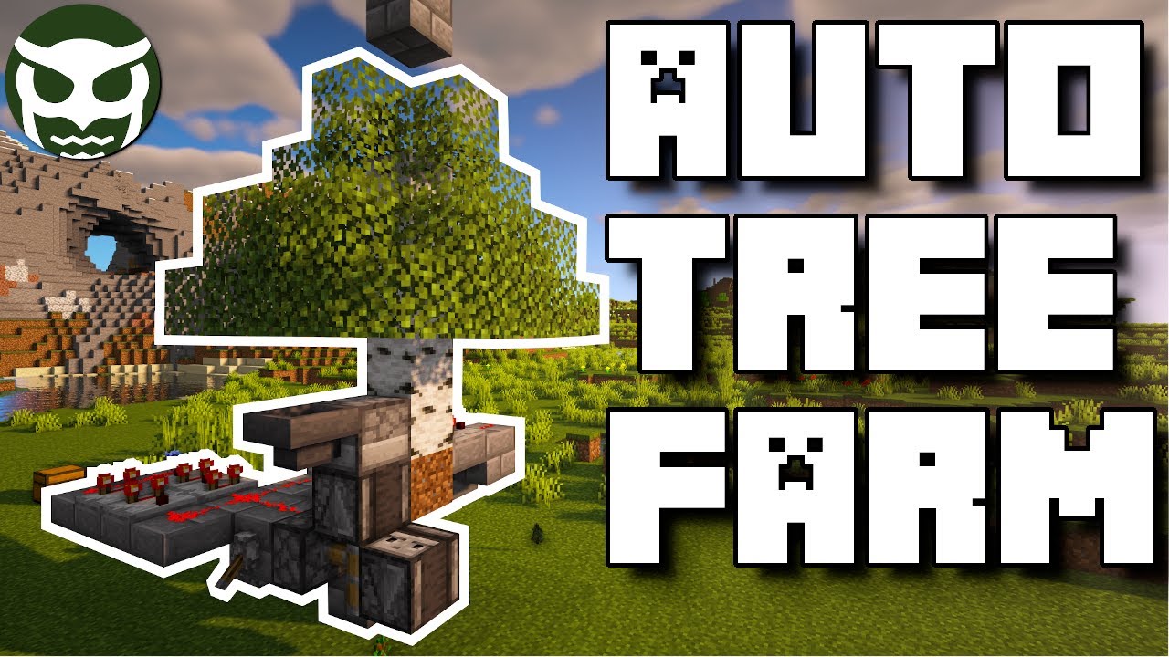 automatic tree farm minecraft