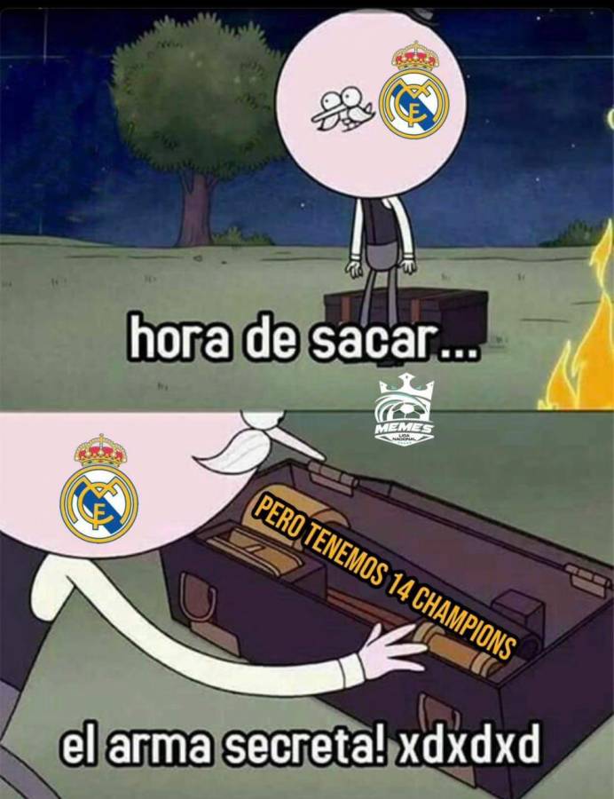 pero tenemos 14 champions meme