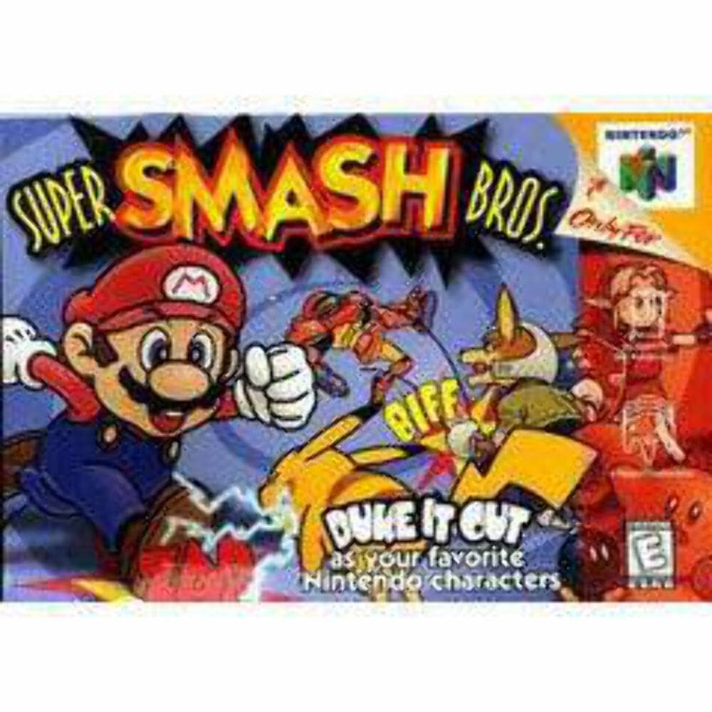 super smash bros n64 games