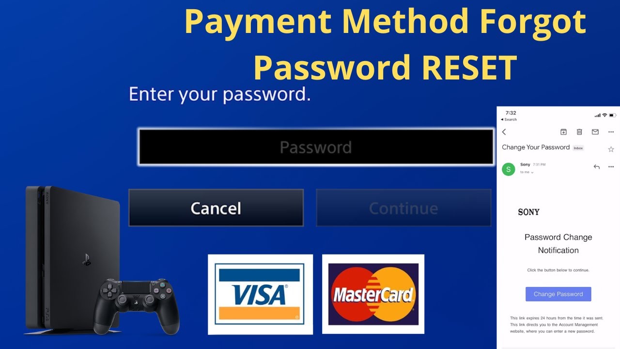 forgot ps4 password