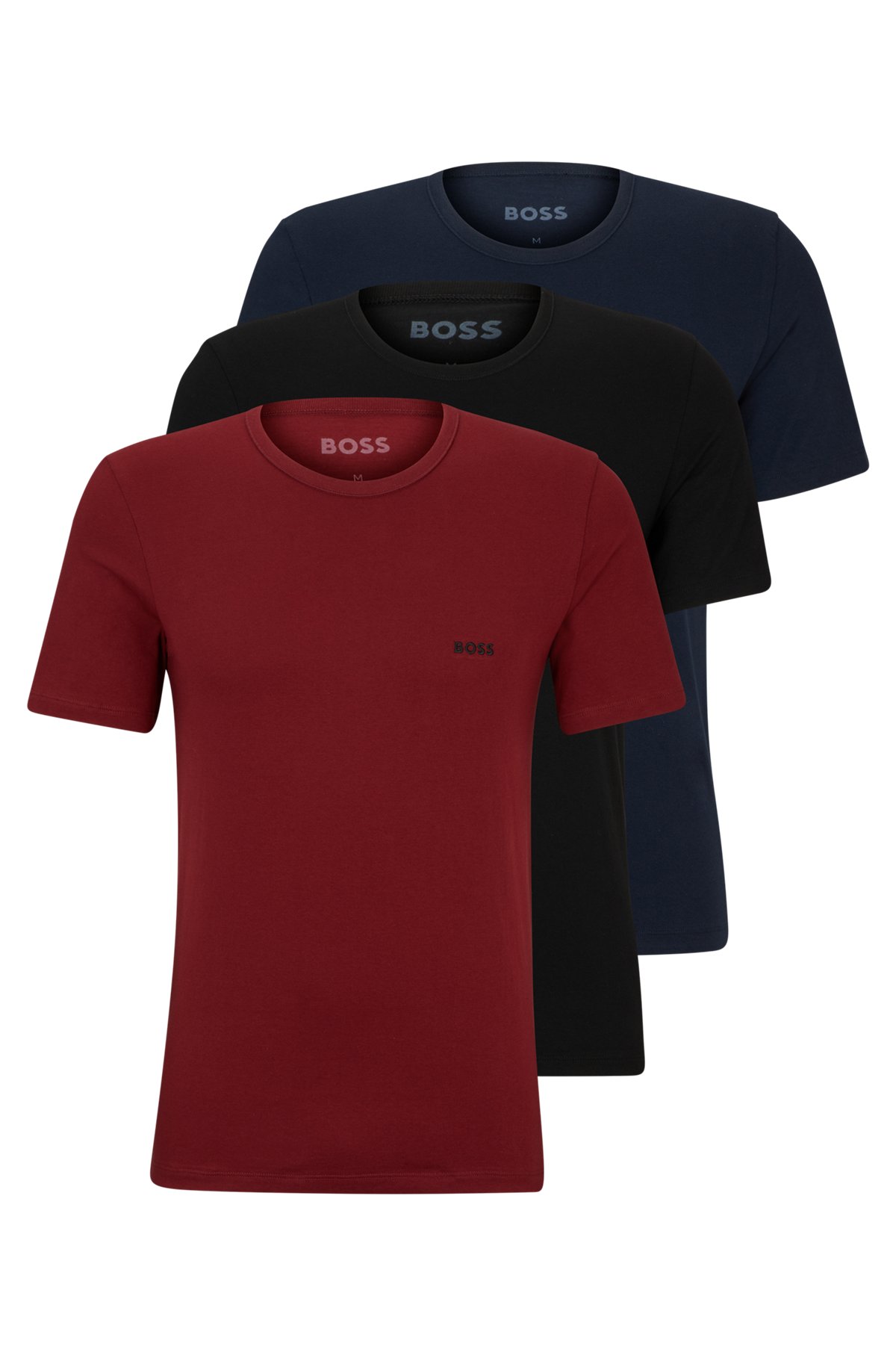 boss hugo boss t shirts three pack