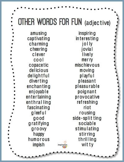 other words for funner