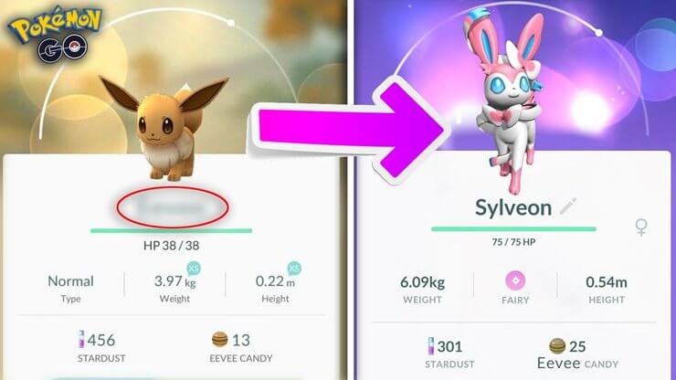 sylveon naming trick