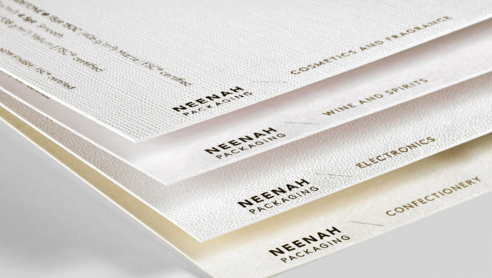 neenah folding board