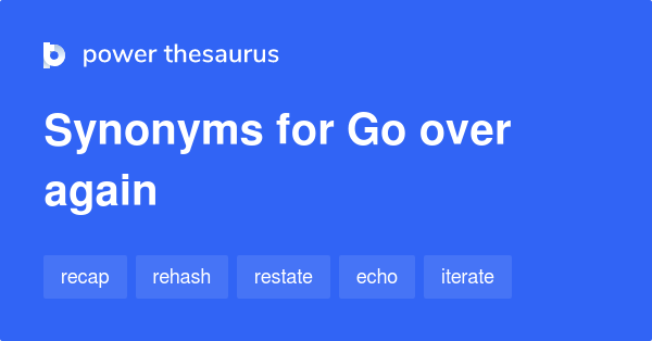 rehash synonym